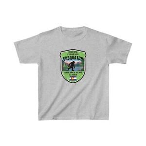 Colorado Sasquatch Big Foot Kids Boys Girls Heavy Cotton T-Shirt - Picture 1 of 2