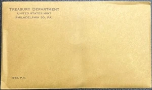 1963 PROOF SET envelope still sealed. Original as issued by US Mint - Picture 1 of 2