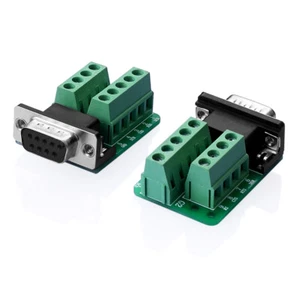 RS232 D-SUB DB9 Female Adapter to Terminal Connector Signal Module - Picture 1 of 1