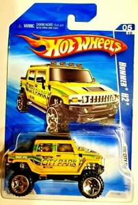 2010 Hot Wheels 1:64 HW City Works Yellow Hummer H2 5/10 - Picture 1 of 2