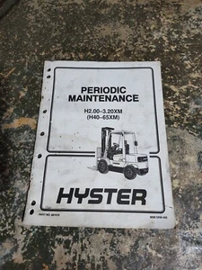 Hyster Periodic Maintenance Manual H2.00- 3.20XM (897470), Shop Book - Picture 1 of 2