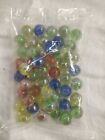 Lot of 50 5/8" Cats Eye Marbles Hand2Mind Game Toy Educational - New in Pkg