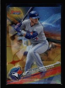 JOSH DONALDSON 2017 BOWMAN'S BEST #49 GOLD REFRACTOR PARALLEL #20/50 AZ3151 - Picture 1 of 1