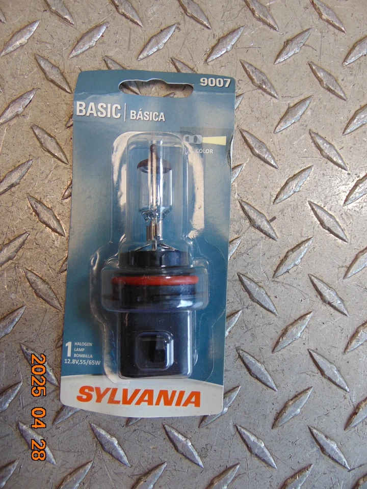 SYLVANIA 9007 HALOGEN LAMP HEADLIGHT BULB - Image 1 of 1
