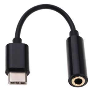 2 x USB-C Type c To 3.5mm Audio Cable Adapter Aux Headphone Jack For Samsung