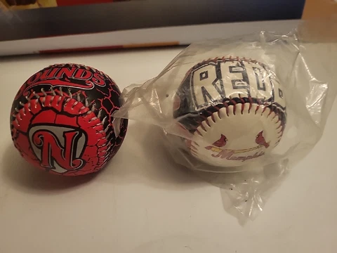 *new* Nashville Sounds & Memphis Redbirds Souvenir Baseball Balls (Lot Of 2) Cover