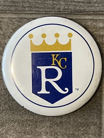 Kansas City Royals MLB Magnet Fridge Locker Button 1" Round 1988 Retro Vintage Cover