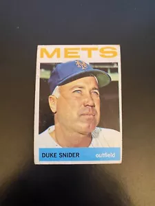 1964 TOPPS BASEBALL #155 DUKE SNIDER!! $1 SHIPPING!! - Picture 1 of 2