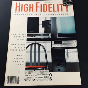 VTG High Fidelity Magazine November 1984 - Connecting Video and Audio Gear - Picture 1 of 1