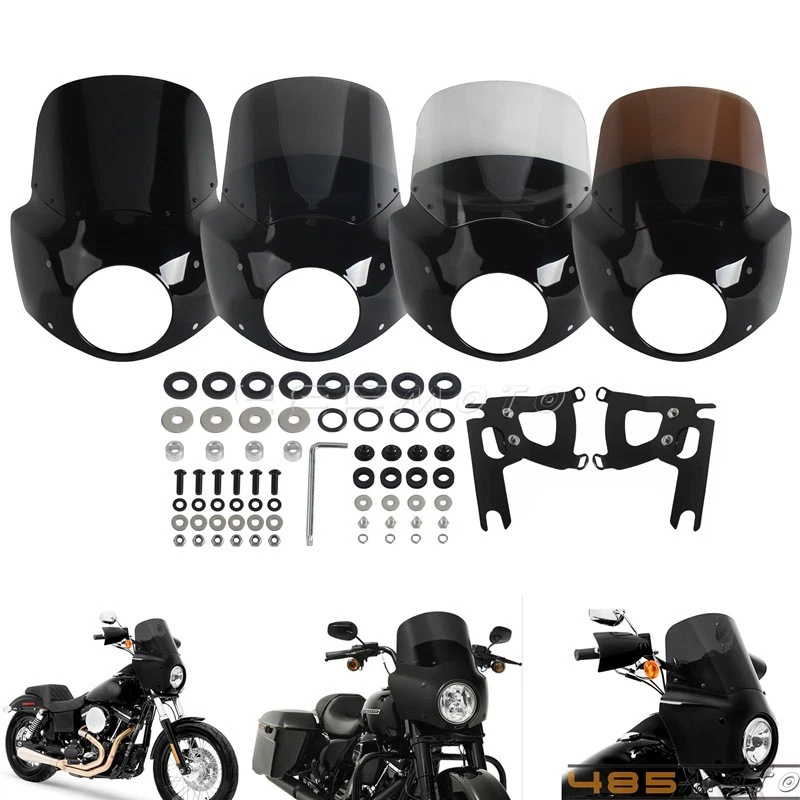 Kit de parabrisas de carenado delantero para Harley Road King FLHR 1994-2023 FLHRXS 2017-25 Foto 1 de 4