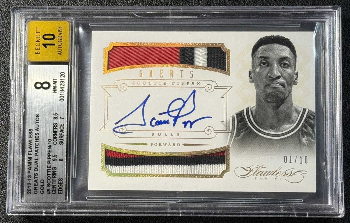 初期 49枚 Scottie Pippen Auto 11 Panini NBA Scottie Pippen