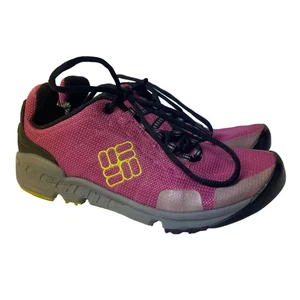 Columbia Techlite Running Trail Shoes Sneakers Pink Gray Sz 6 - Picture 1 of 9