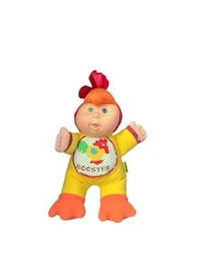 VTG 1993 CABBAGE PATCH KID TALKIN FARM BABIES ROOSTER STUFFED ANIMAL PLUSH WORKS - Picture 1 of 4