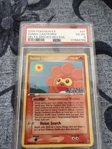 Pokemon Sunny Castform #31 (Reverse Holo) EX Delta Species PSA 4 - Picture 1 of 2