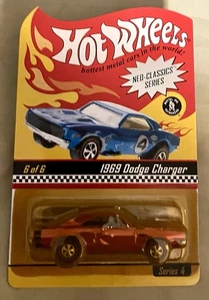 🏁 HOT WHEELS 2004 RLC NEO-CLASSICS 1969 DODGE CHARGER Red-Line 1/64 🏁 - Picture 1 of 2