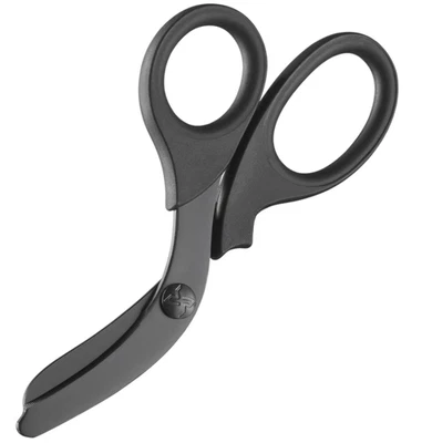 Tijeras de Trauma 7.5” Titanio Negro Uso Médico Emergencias Resistentes, Nuevo Foto 1 de 4