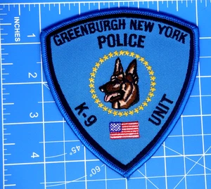 Greenburgh Policía de Nueva York K9 Unidad Parche-Bin A - Imagen 1 de 2