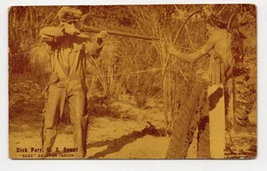 Dick Parr U.S. Scout 1920s Arcade Card - Bild 1 von 2