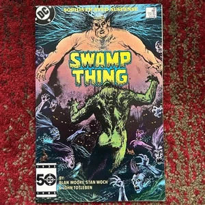 Swamp Thing #38 John Constantine 3rd Appearance Key Alan Moore 1985 DC Comics - Picture 1 of 17