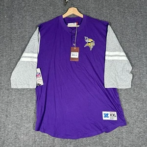 Mitchell And Ness Minnesota Vikings Women’s XX-Large Long Sleeve Purple - Picture 1 of 9