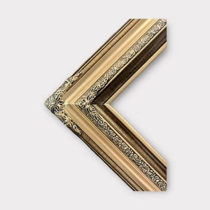 11 x 14 In Stock- Traditional compo ornate wood frame, VINTAGE GOLD,wood picture - Picture 1 of 9