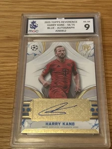 Harry Kane Topps Reverence Auto Football Card Mgc 9 Autograph 10 Bayern 56/75 - Bild 1 von 6