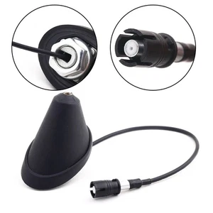 Black Roof Mast Whip Antenna Base Roof Mast Whip Antenna Base Antenna Base - Picture 1 of 6
