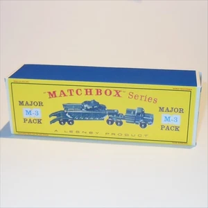 Matchbox Major Pack 3 a Antar Centurion Tank Transporter D Style Repro Box - Picture 1 of 4