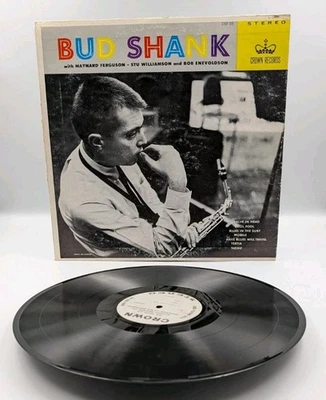 Bud Shank Maynard Ferguson LP 1963 US Crown CST-311 Stereo Cool Jazz VG Vinyl - Image 1 of 4