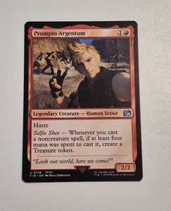 Prompto Argentum #148 | Near Mint | Final Fantasy FIN | Magic MTG - Foto 1 di 2