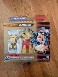 Hasbro 1988 G1 Transformers Original Pretenders Bumblebee, Complete W/Box - Picture 1 of 24
