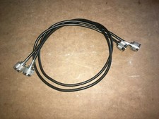 2 PEZZI CAVO RF CODINO N-N MASCHIO 83 CM RG 223 5 GHZ