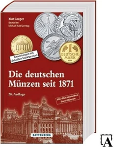 NEU: Die deutschen Münzen seit 1871 Jaeger-Katalog 28.Aufl. 2024/2025 Battenberg - Bild 1 von 1