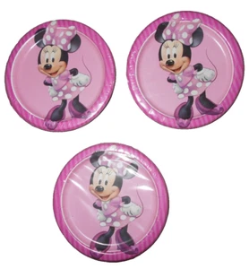 Tres paquetes de 8 platos para cada cumpleaños de Minnie Mouse - Imagen 1 de 1