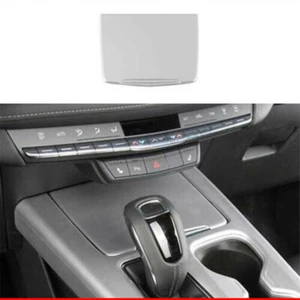 For Cadillac XT4 2019-2023 Matte Silver Central Console Gear Shift Panel Cover - Imagen 1 de 7