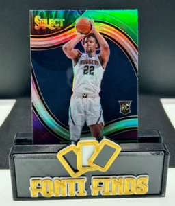 2020 Panini Select Courtside Verde Bianco Viola Prizm Zeke Nnaji #279 Rookie RC - Foto 1 di 3