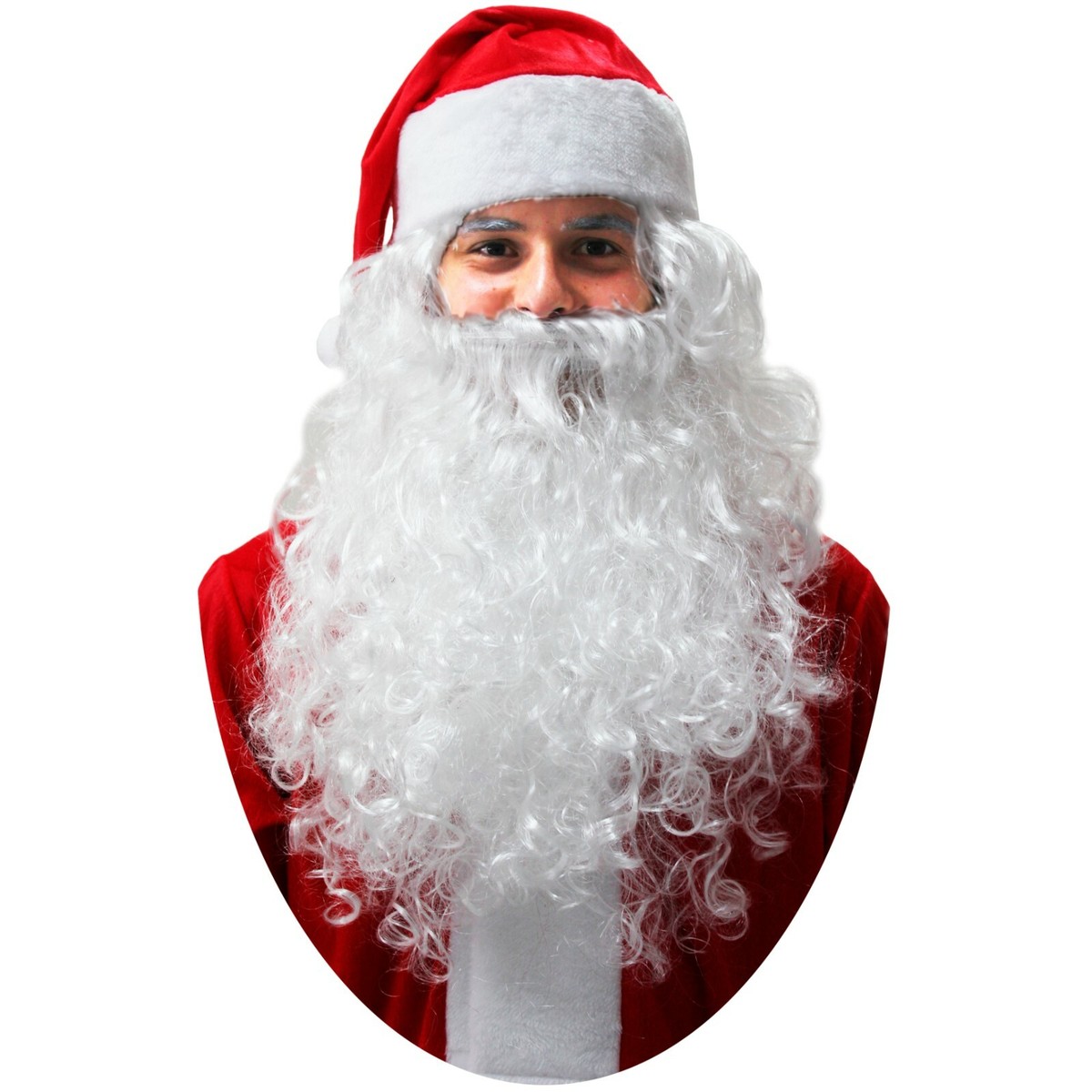 Accessori Feste Divertenti Baffi Finti Autoadesivi Neri - Barba Finta Per Halloween E Feste In Costume Tinta Per Barba Uomo