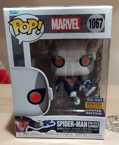Funko POP! MARVEL SPIDER-MAN (armadura de ojos de insecto) #1067 invierno con 2022 - Imagen 1 de 3