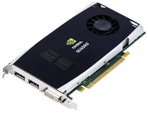 Graphics Card NVIDIA Quadro FX 1800 768MB GDDR3 PC 3D CAD 192-BIT 1x DVI-I 2xDP - Picture 1 of 2
