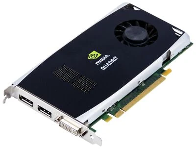 Graphics Card NVIDIA Quadro FX 1800 768MB GDDR3 PC 3D CAD 192-BIT 1x DVI-I 2xDP - Image 1 of 2