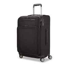 Samsonite T1017 Black Polyester Lineate Dlx Med 25" Expandable Spinner Suitcase
