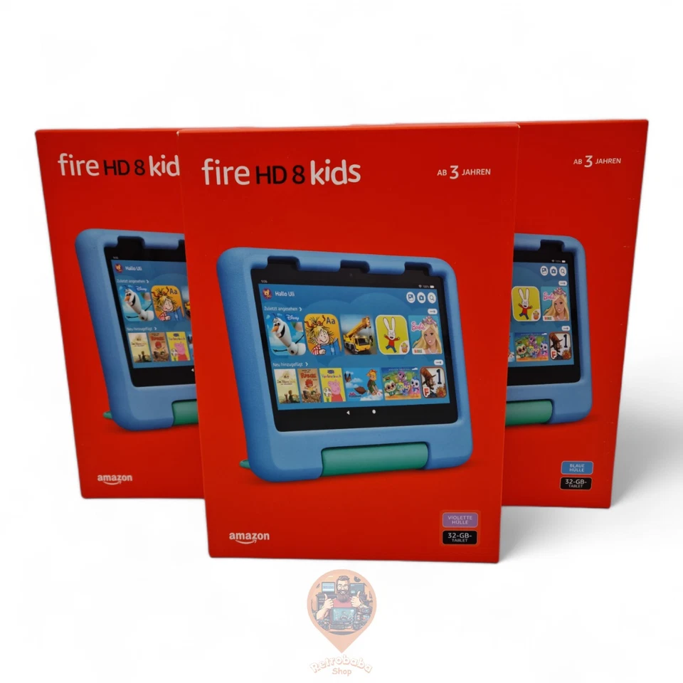 Amazon Fire HD 8 Kids 12. Gen 32GB, Wi-Fi, 8 Zoll - Violett