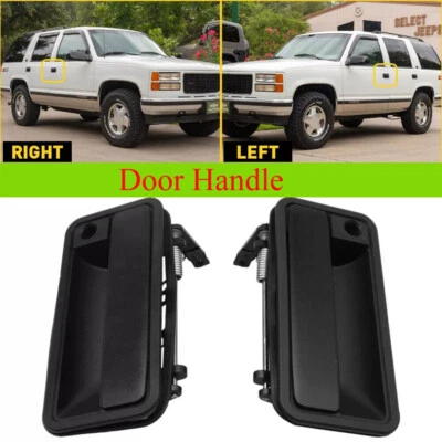 ✅Juego de manijas de puerta delanteras exteriores para 88-99 Chevrolet GMC C1500 K1500 88-00 C2500 Foto 1 de 4