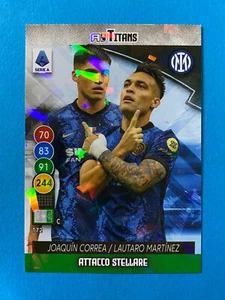 Panini Calciatori Adrenalyn Titans 2022 T72 Correa/Lautaro INTER - Imagen 1 de 1
