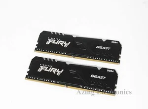 Kingston FURY Beast RGB KF432C16BBAK2/16 DDR4-3200 16GB(8GBx2) CL16 DIMM Memory - Afbeelding 1 van 3