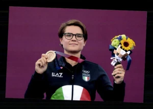 Lucilla Boari Foto Original Signiert Bogenschießen + A 239567 - Bild 1 von 2