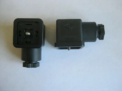 NEW QTY 2 Canfield Connector B12 4 pin with GASKET female valve solenoid plug - Image 1 of 4