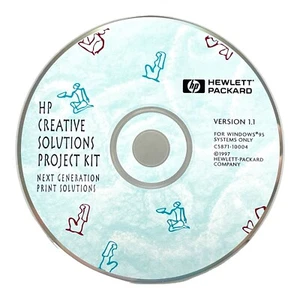 HP Creative Solutions Project Kit Version 1.1 For Windows 95 On CD, 1997 - Picture 1 of 1