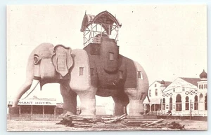 Postkarte Lucy der Margate Elefant Margate New Jersey Save Lucy Komitee Repo g - Bild 1 von 2