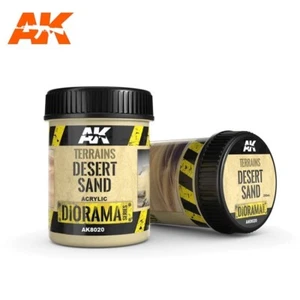 AK Interactive Terrains Compound Desert Sand 250ml Wargame Dioramas AK8020 - Picture 1 of 3